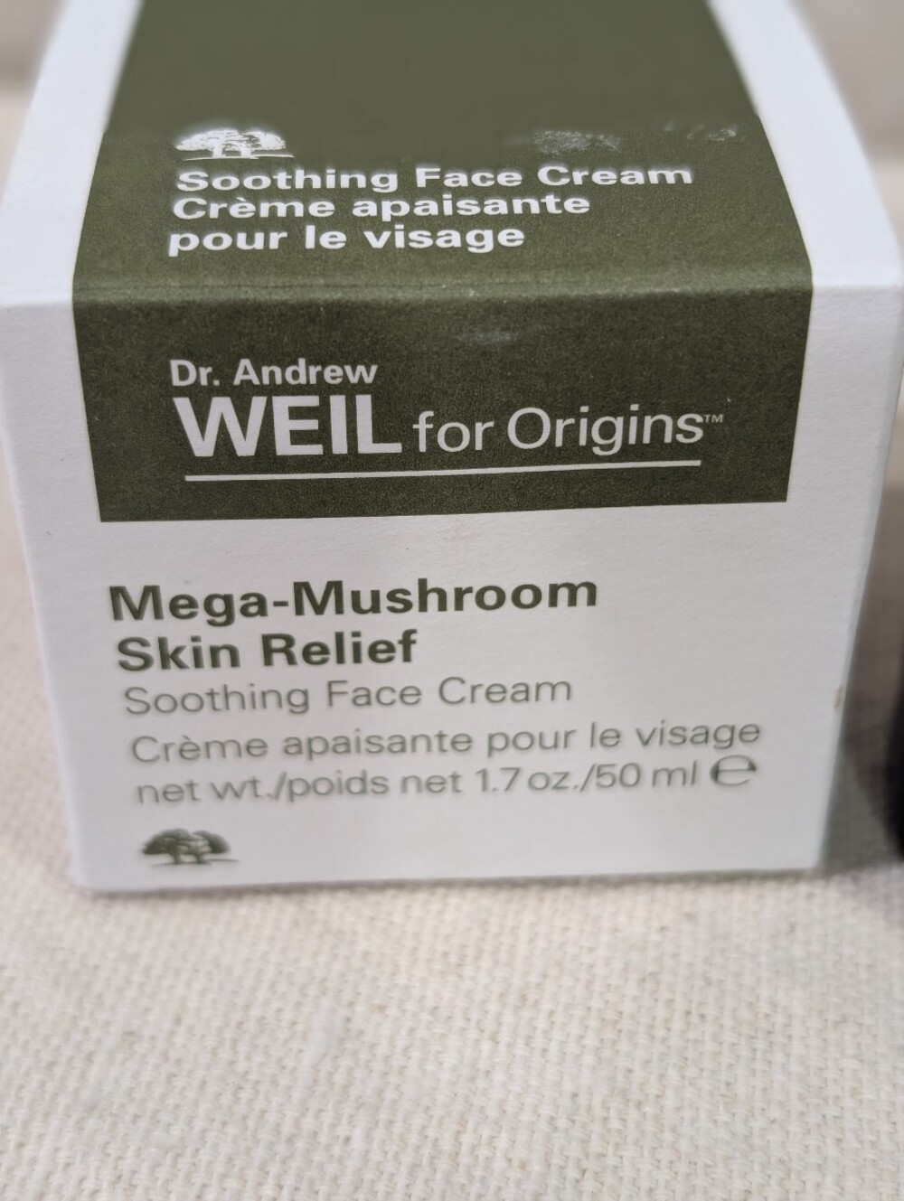 Origins Mega-Mushroom Skin Relief & Resilience Soothing Cream 1.7 oz New in Box - Picture 2 of 2